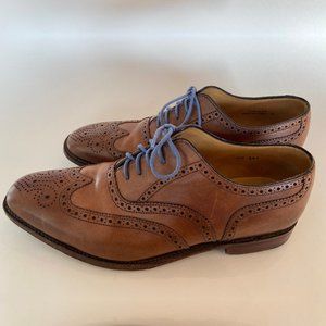 Peal & Co for Brooks Brothers Wingtip Shoes. Made in England